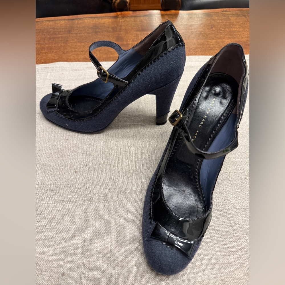 Marc by Marc Jacobs Mary Jane Spectator Heels. Size 40